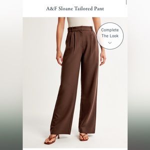 Abercrombie and Fitch Sloane Tailored Pant - 6 short Curve Love